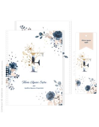 Capa Extra Removível Azure Letter I