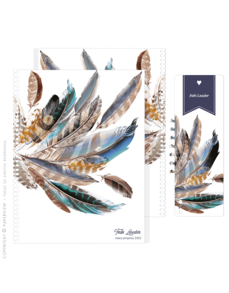 Capa Extra Removível Boho Plume