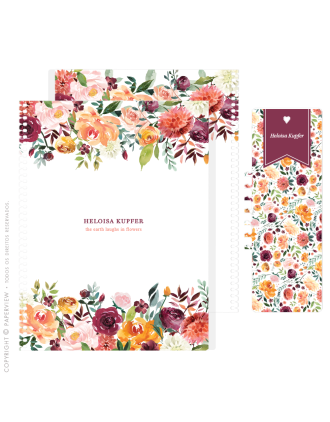 Capa Extra Removível Floral Trend Garland