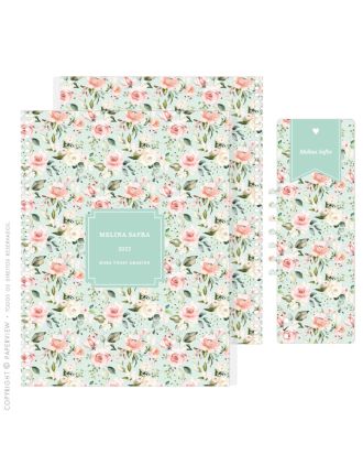 Capa Extra Removível Floral Vintage Breeze