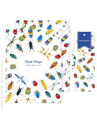 Capa Extra Removível Insetos Light