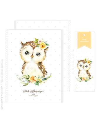 Capa Extra Removível Jolie Owl