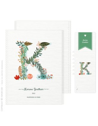 Capa Extra Removível Lovely Letter